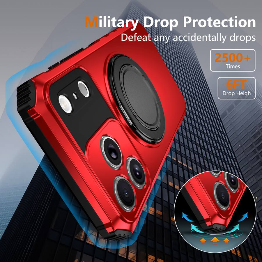 D Day Shell Shock Dteck for Apple iPhone 18 Pro Max Dual Layer Rugged Case,Shock ...
