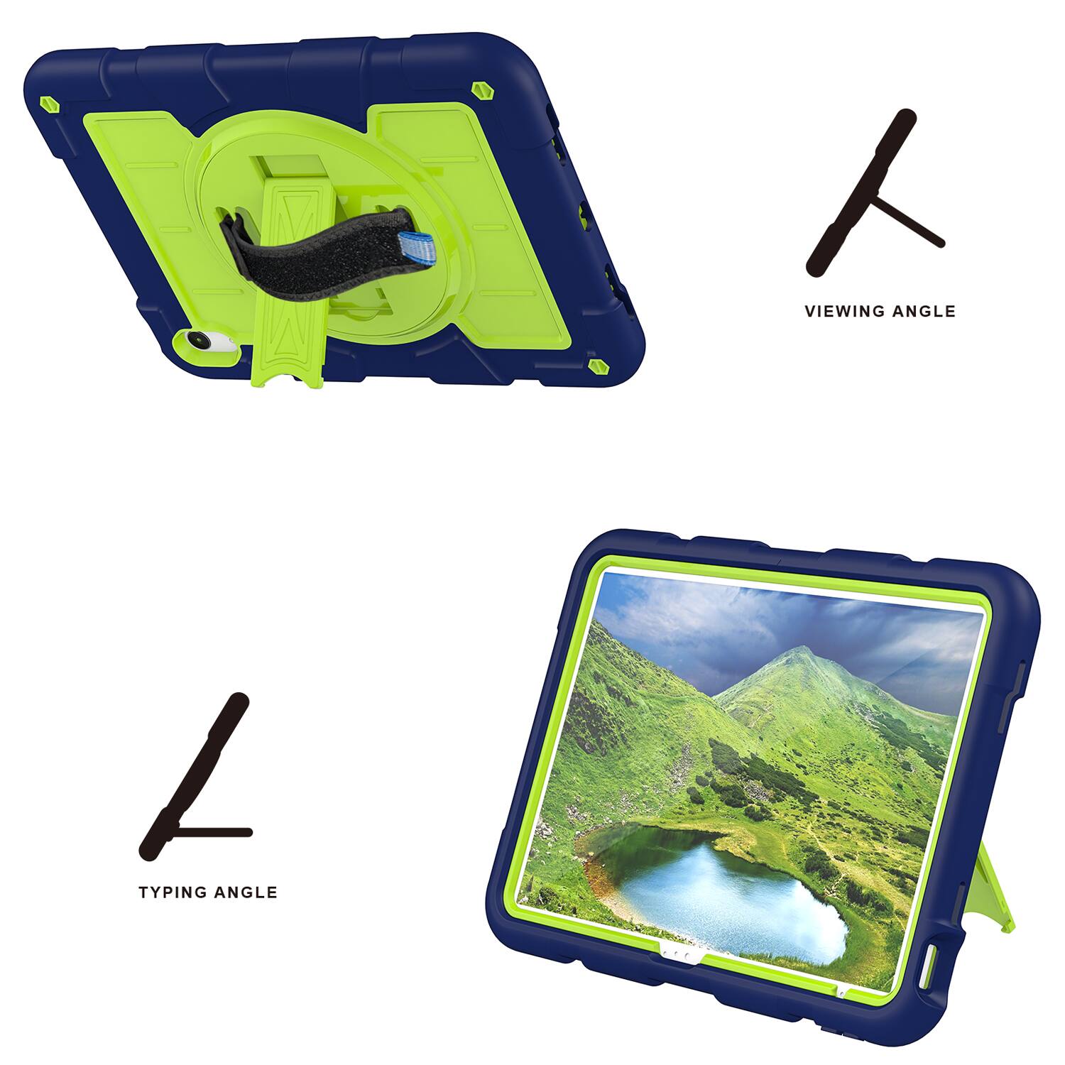 VIEWING ANGLE

TYPING ANGLE