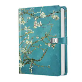 Stock Preferred - 4x6 Photo Album 112 Pocket Capacity Mini Book with Vegan PU Leather Cover - Blossom