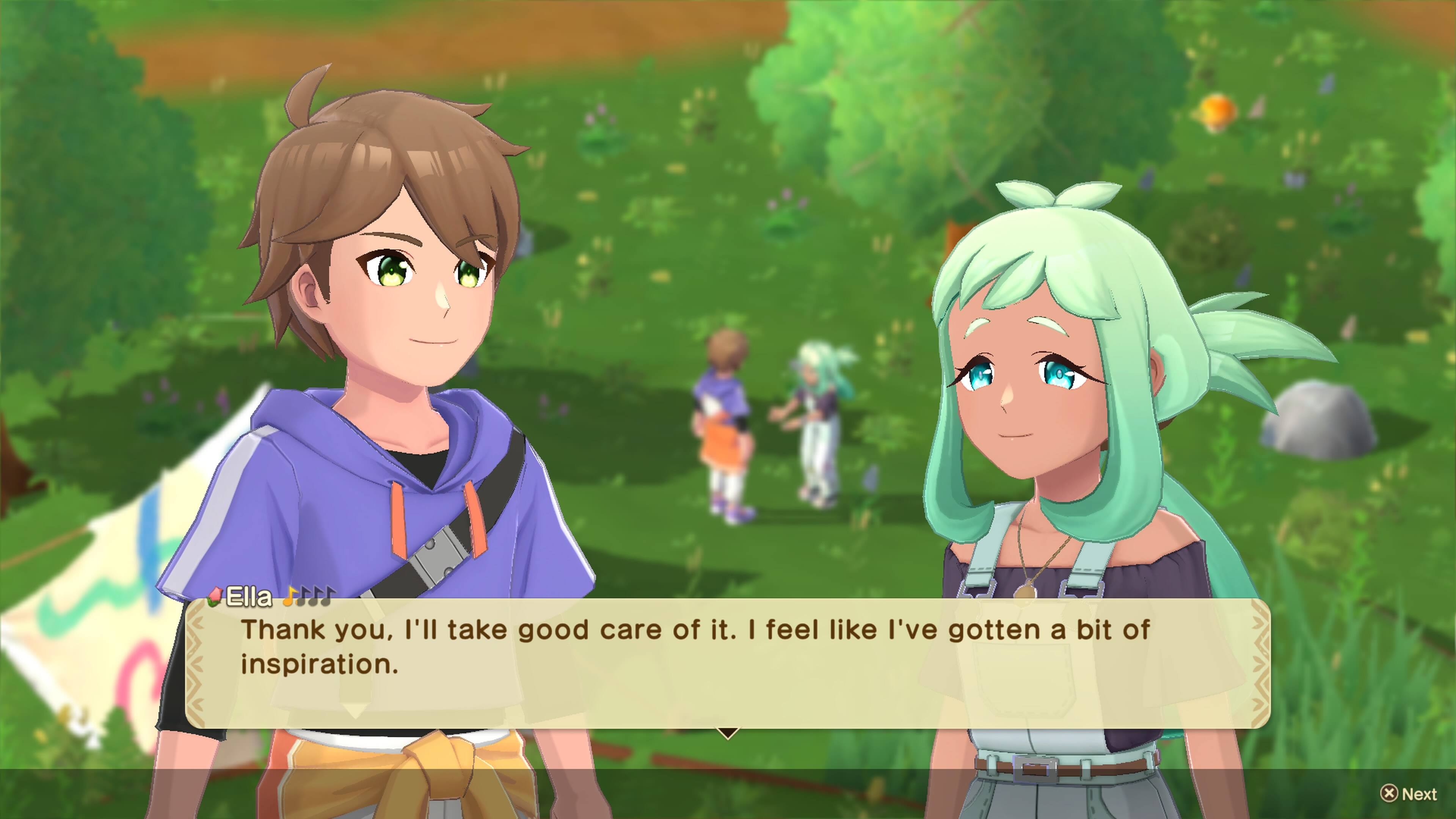 Ella: Thank you, I'll take good care of it. I feel like I've gotten a bit of inspiration.