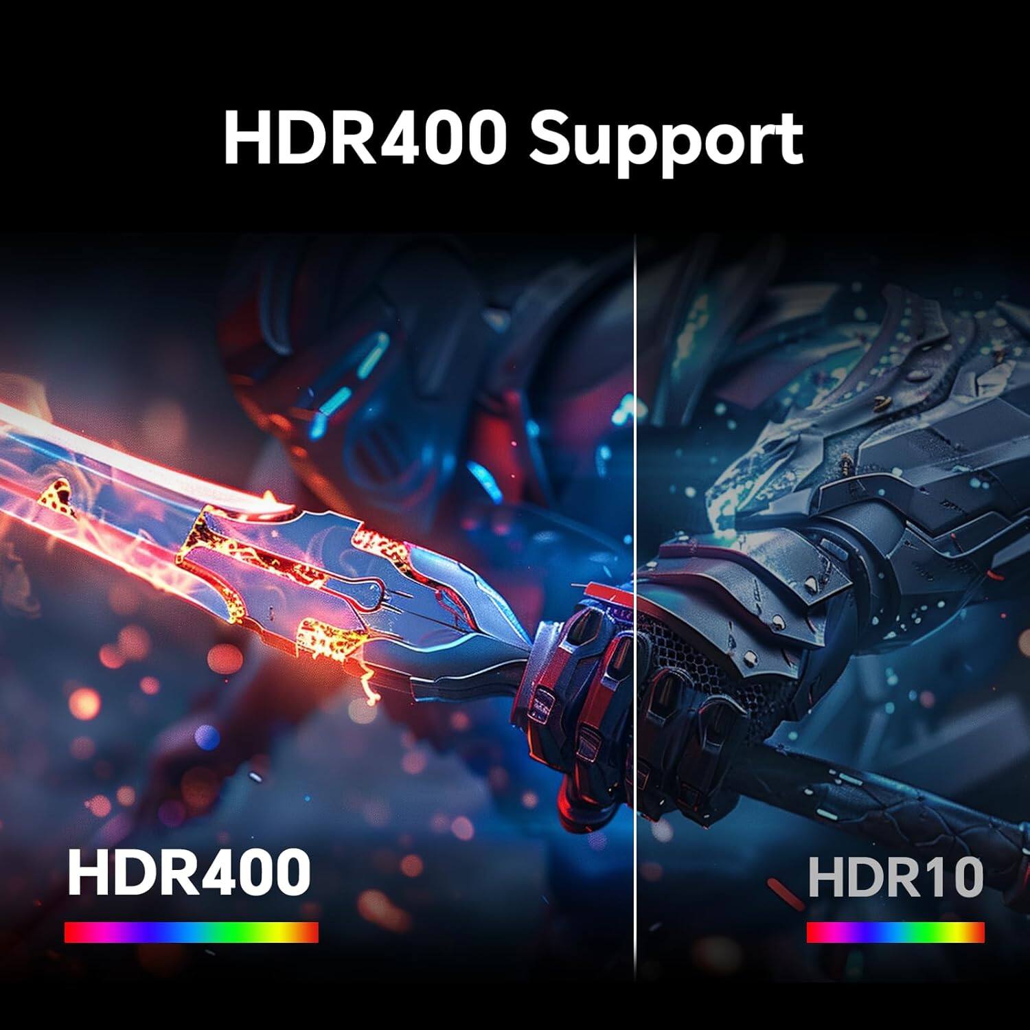 HDR400 Support  
HDR400  
HDR10