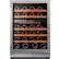 Front. Ca'Lefort - 24 Inch 46 Bottle Wine Cooler Refrigerator, 40-65°F Dual Zone Wine Refrigerator,3 LED Built-in for Home/Bar(5.65 cu.ft) - Stainless Steel.