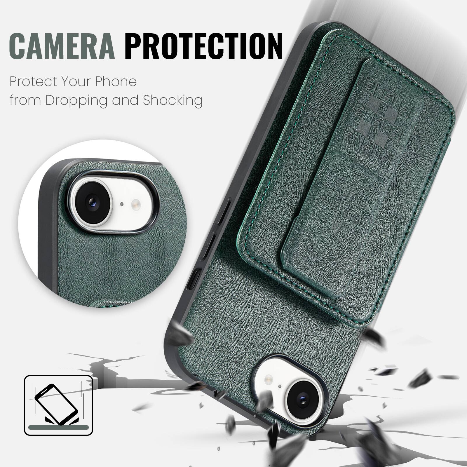 CAMERA PROTECTION  
Protect Your Phone from Dropping and Shocking