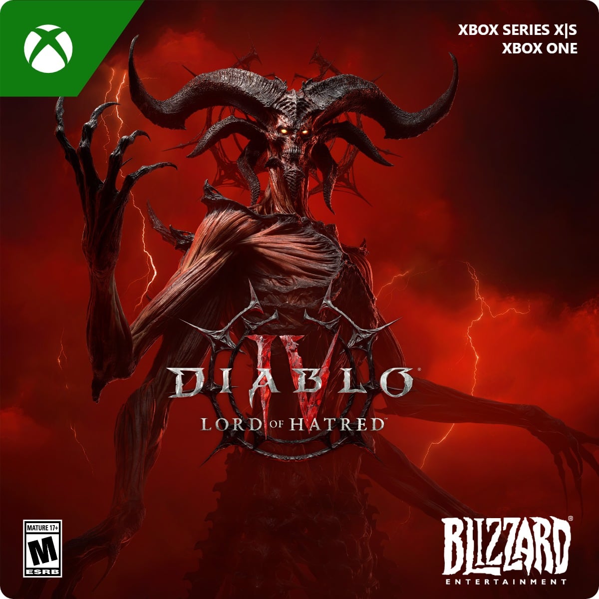 XBOX SERIES X/S XBOX ONE  
DIABLO LORD OF HATRED  
MATURE 17+  
ESRB  
BLIZZARD ENTERTAINMENT