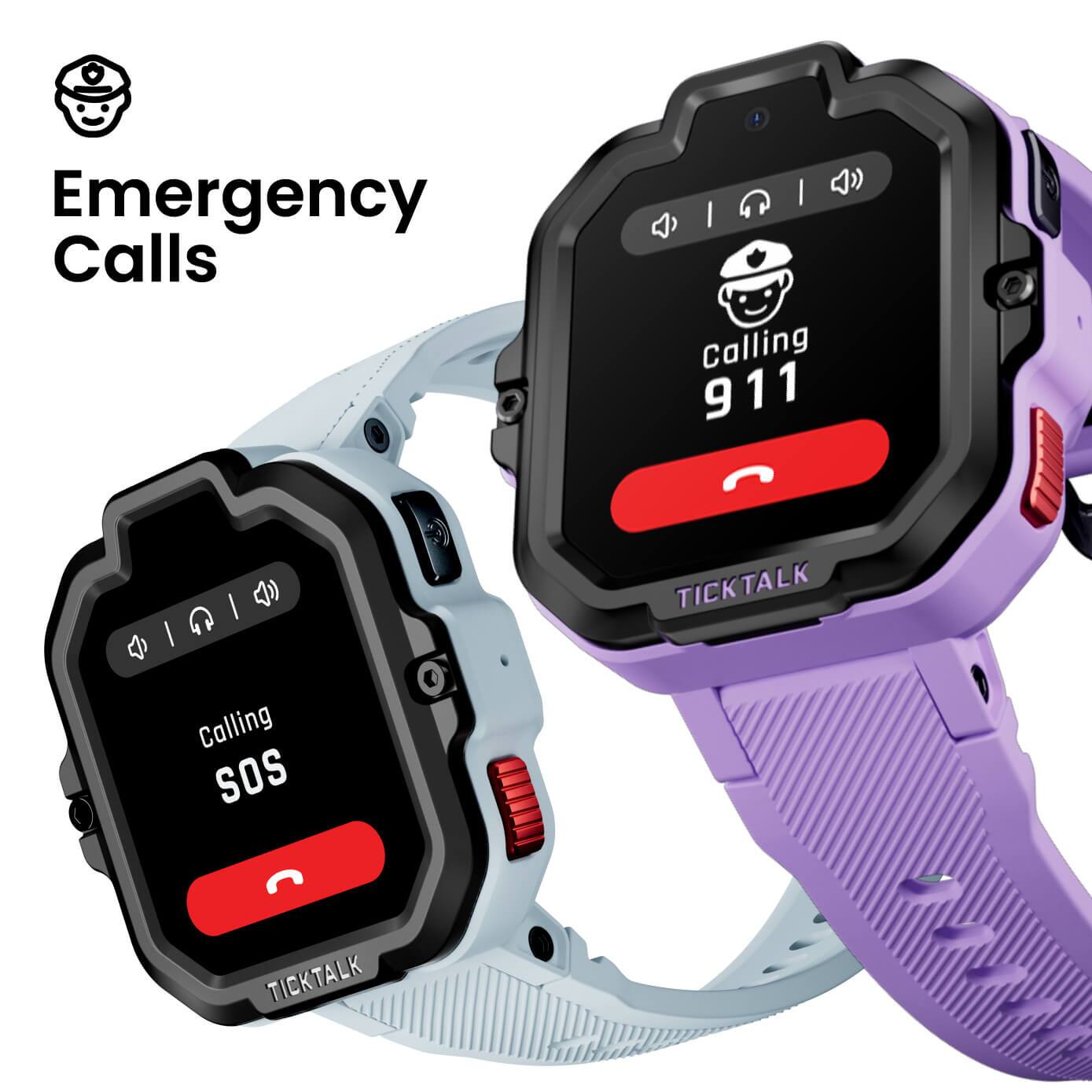 Emergency Calls

Calling 911

Calling SOS

TICKTALK