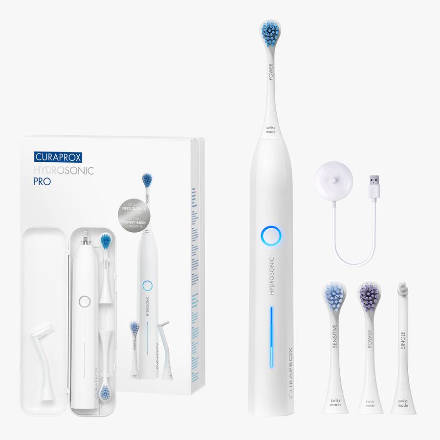 Curaprox Hydrosonic Pro, Electric Toothbrush White 73349286