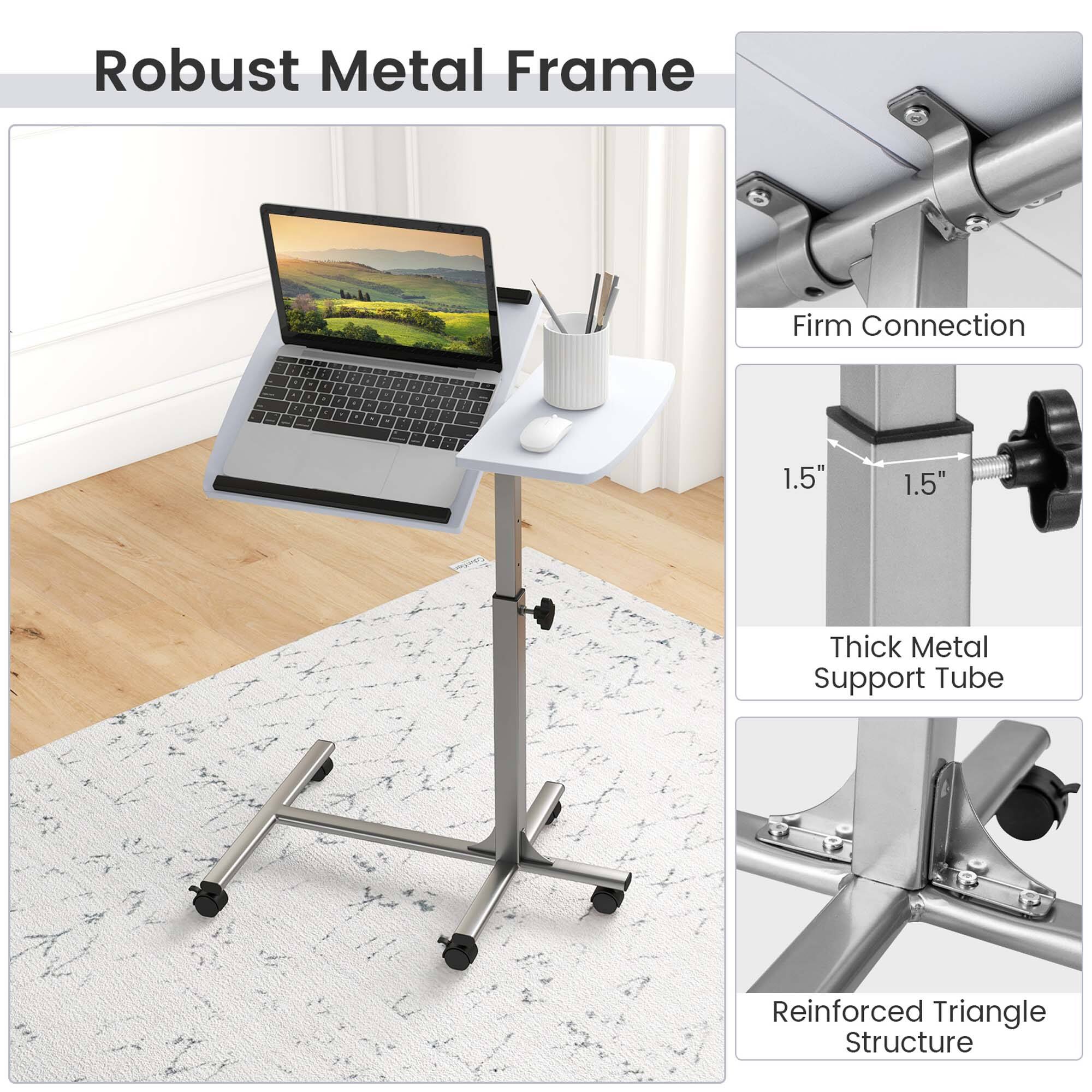 Robust Metal Frame Firm Connection d - d - a - - d . - - d 1.5" 1.5" Thick Metal Support Tube Reinforced Triangle Structure