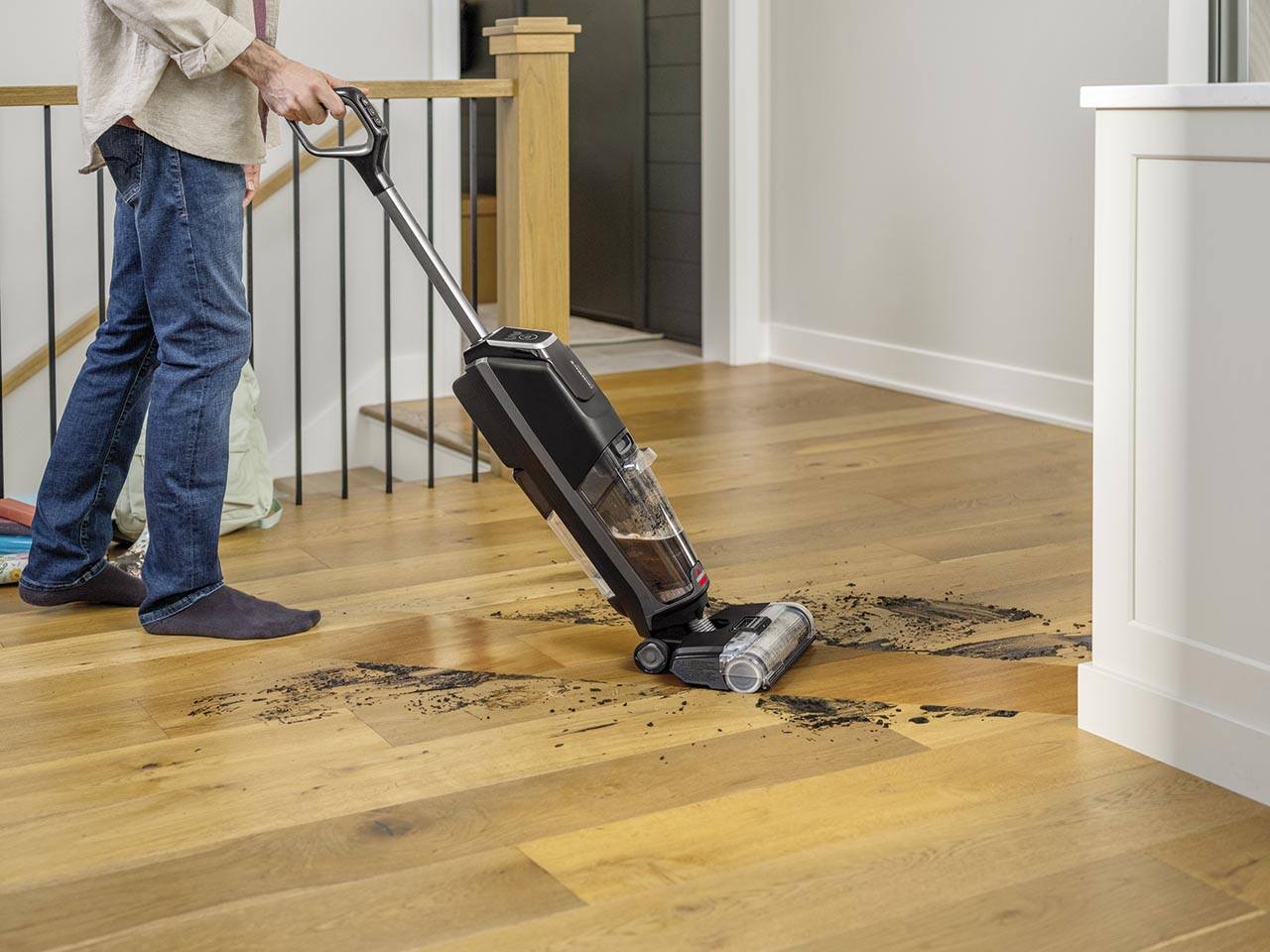 Back. BISSELL - BISSELL CrossWave OmniForce Edge All-in-One Multi-Surface - Black.