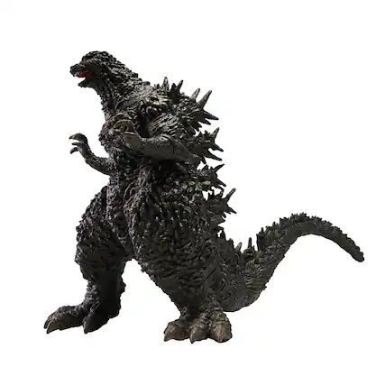 Front. Banpresto - Godzilla Minus One Monsters Roar Attack Figure | Version C Brown - Brown.
