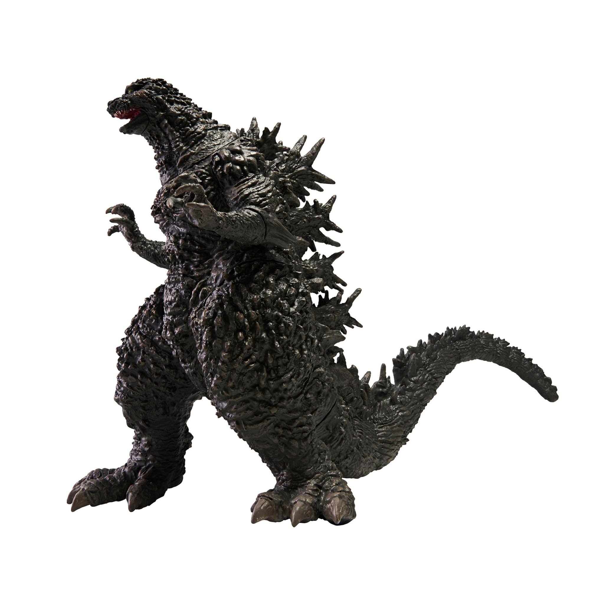 Front. Banpresto - Godzilla Minus One Monsters Roar Attack Figure | Version C Brown - Brown.