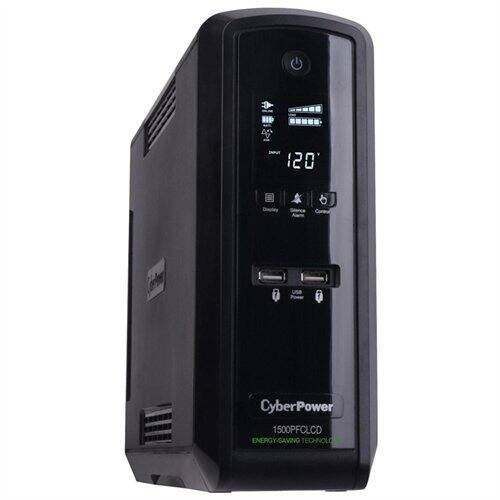 120 CyberPower 1500PFCLCD ENERGY-SAVING TECHNOLOGY