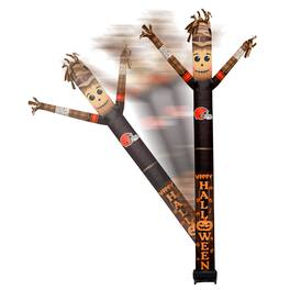 Sporticulture - Cleveland Browns Halloween Scarecrow Inflatable Crazy Sports Fan - Brown