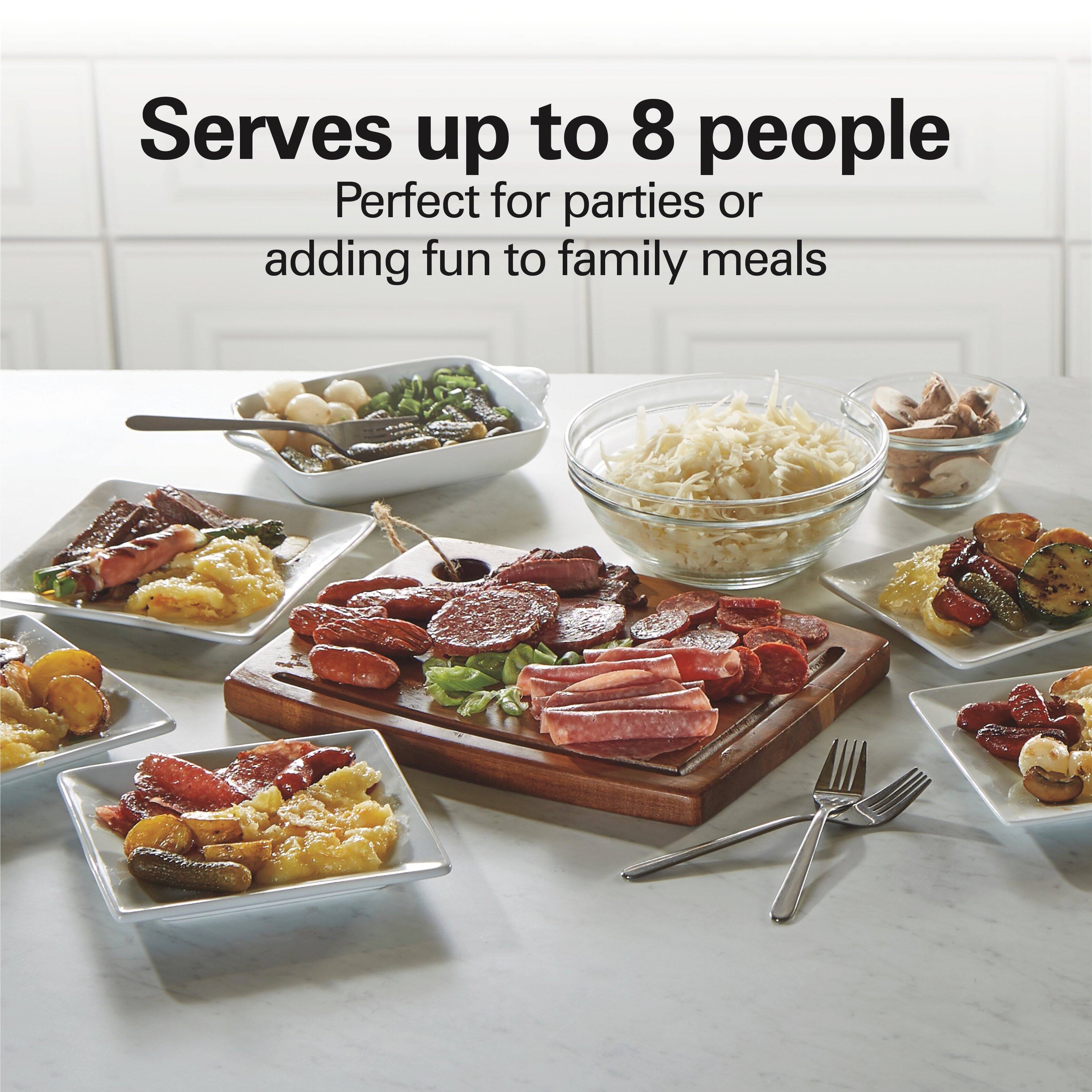 Serves up to 8 people  
Perfect for parties or adding fun to family meals