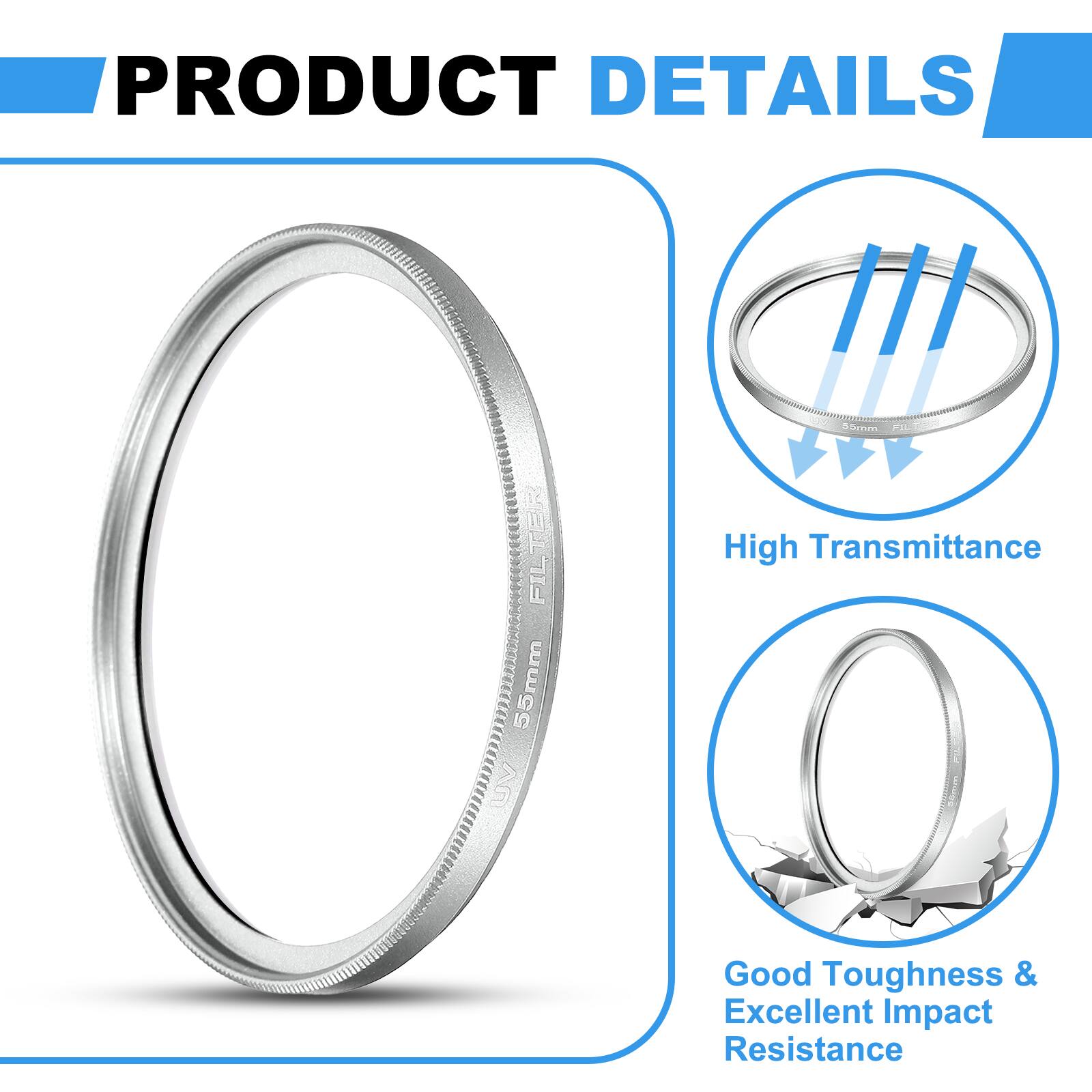 PRODUCT DETAILS

- 0atm
- TER FIL
- 55mm
- 5
- High Transmittance
- Good Toughness & Excellent Impact Resistance
