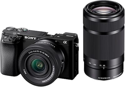 Sony Alpha 6100 APS C Mirrorless Camera 4K Video Camera with E PZ Sony Alpha 6100 APS C Mirrorless Camera 4K Video Camera with E PZ