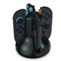 NEXT - Joy-con 2 Quad Charging Station for Nintendo Switch 2 - Black - Front_Zoom