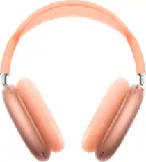 Front. Apple - AirPods Max (USB-C) - Orange.