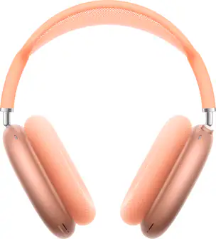 Front. Apple - AirPods Max (USB-C) - Orange.