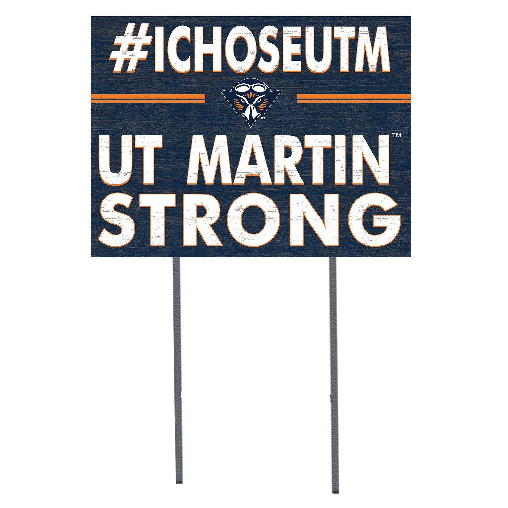 Tennessee-Martin Skyhawks 18" x 24" I Chose Yard Sign