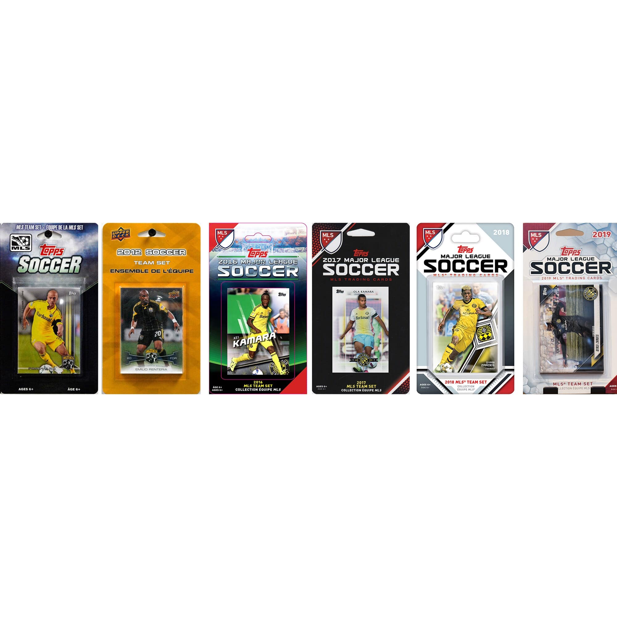 C&I Collectibles - Columbus Crew Trading Cards Team Sets - Multicolor price history on PriceWatchPro