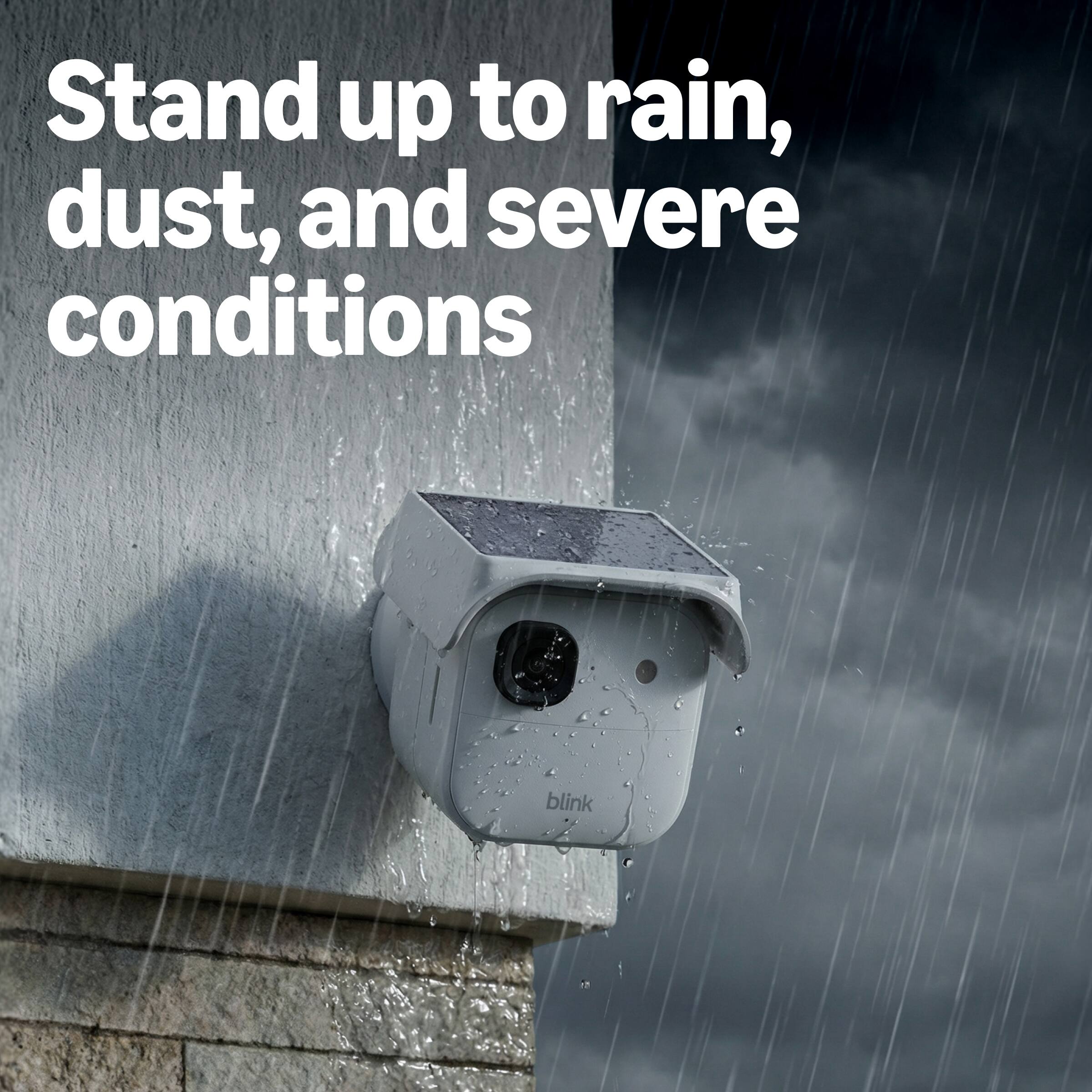 Stand up to rain, dust, and severe conditions