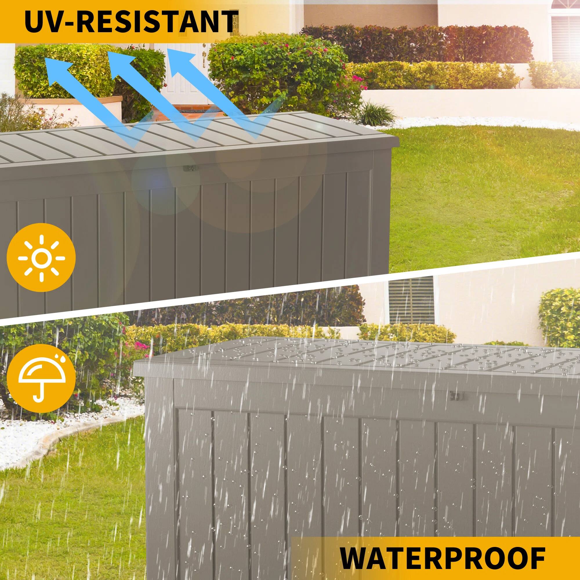 UV-RESISTANT

WATERPROOF
