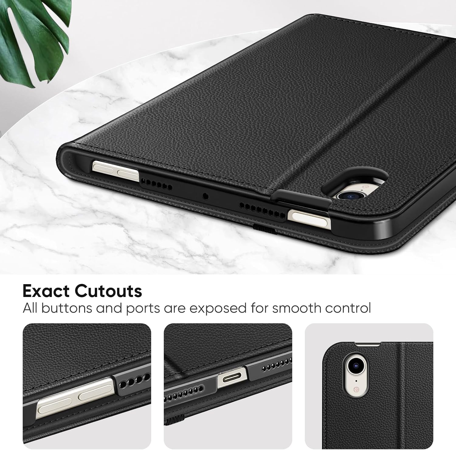 Exact Cutouts  
All buttons and ports are exposed for smooth control