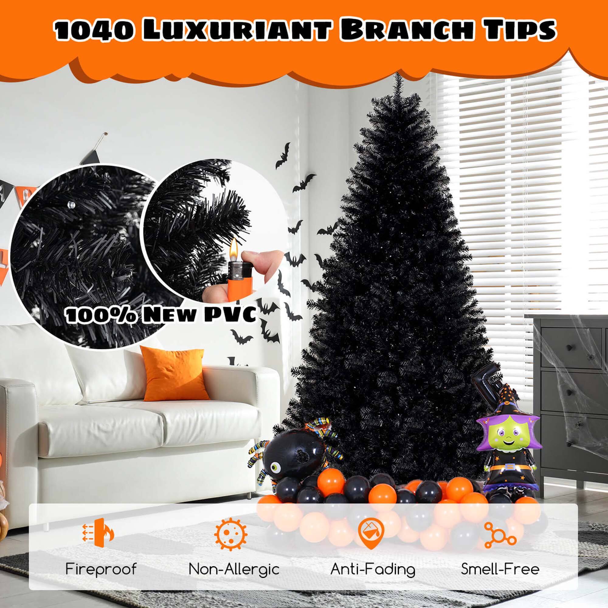 1040 Luxuriant Branch Tips, 100% New PVC, Fireproof, Non-Allergic, Anti-Fading, Smell-Free
