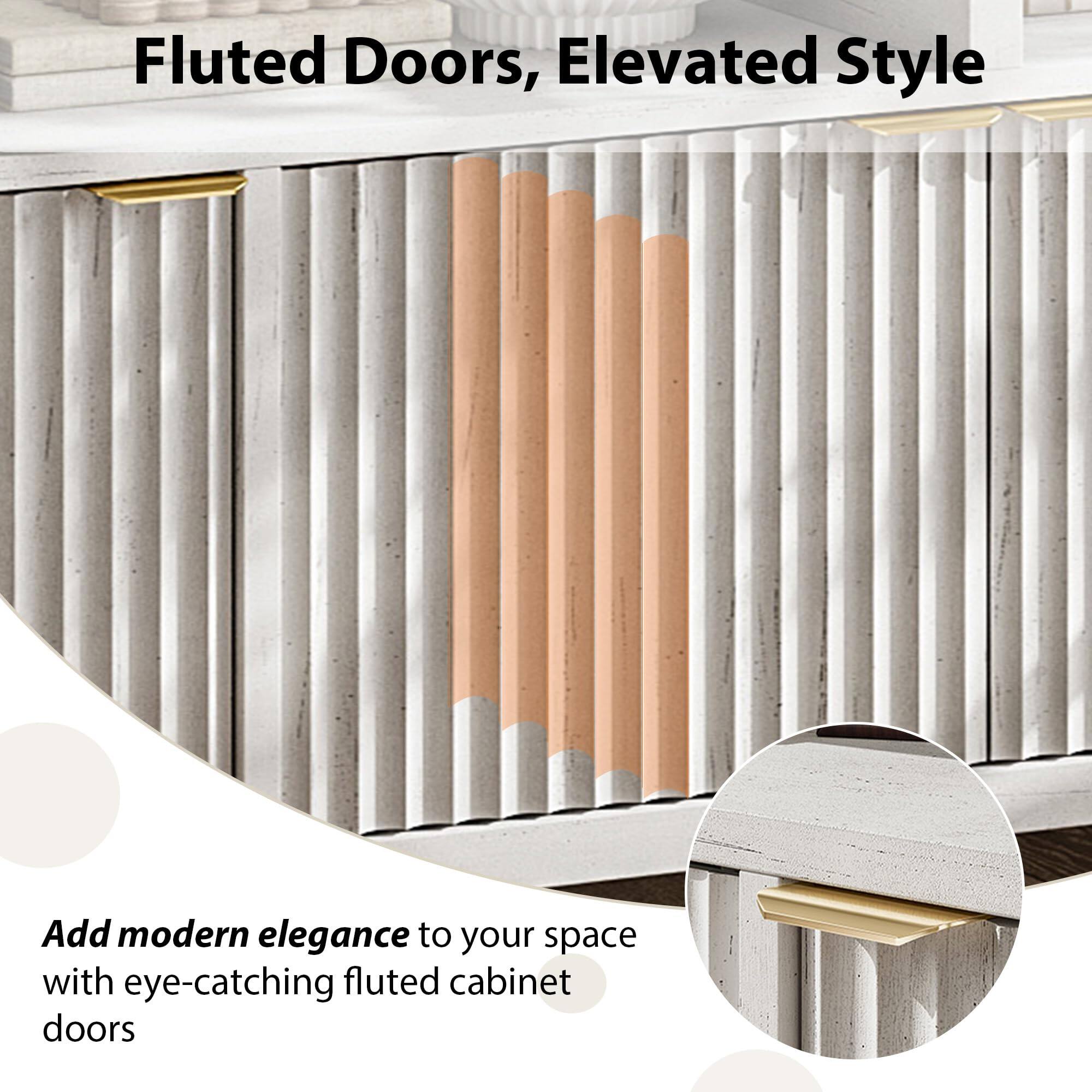 Fluted Doors, Elevated Style

Add modern elegance to your space with eye-catching fluted cabinet doors