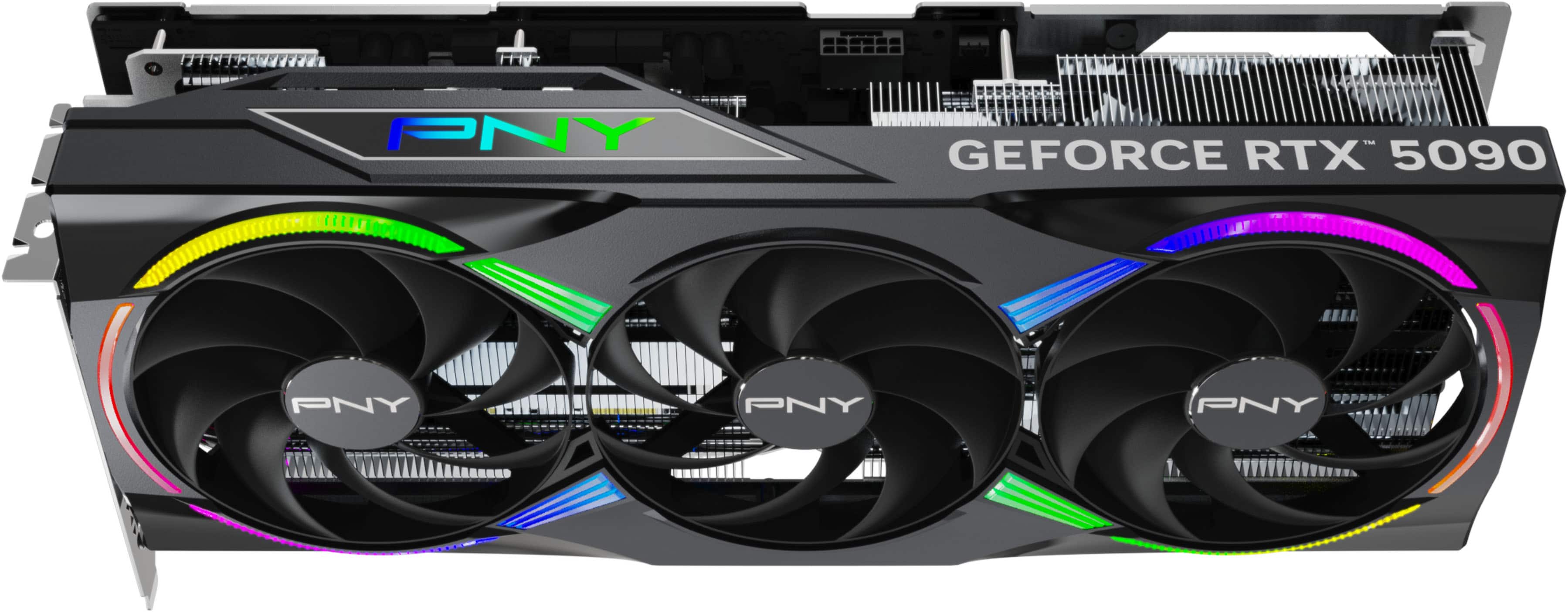 PNY GeForce RTX 5090 ARGB 32GB OC GDDR7 PCI Express 5.0 Graphics Card