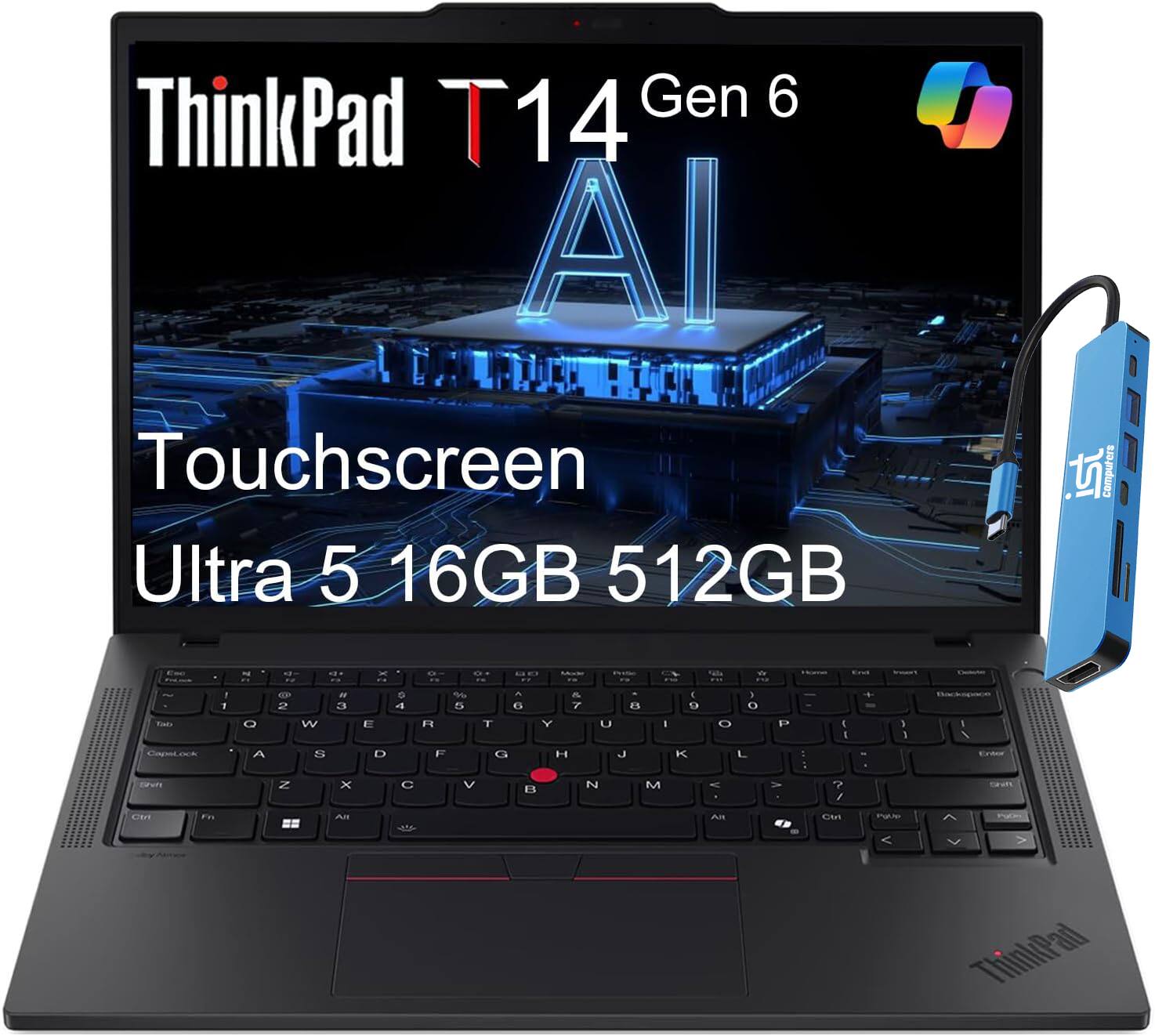 ThinkPad T14 Gen 6 AI Touchscreen Ultra 5 16GB 512GB