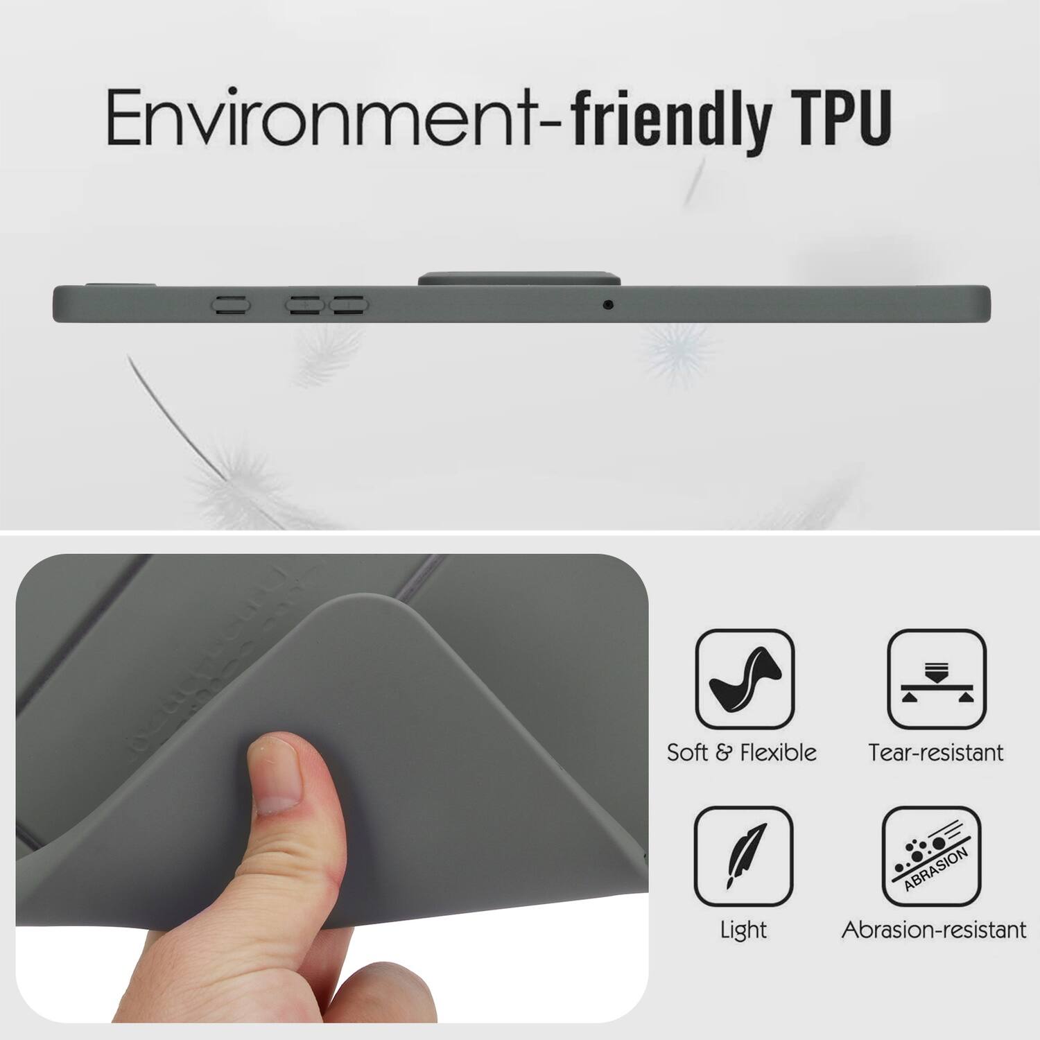 Environment-friendly TPU

Soft & Flexible
Tear-resistant
Light
Abrasion-resistant