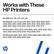 Works with These HP Printers
HP AMP 100, 105, 120, 125, 130
HP DeskJet 1112, 2130, 2132, 2622, 2624, 2625, 2628, 2635, 2636, 2640, 2652, 2655, 2680, 3630, 3631, 3632, 3633, 3634, 3636, 3637, 3639, 3720, 3722, 3752, 3755, 3758, 3772
HP Envy 4511, 4512, 4513, 4516, 4520, 4522, 4524, 5010, 5012,