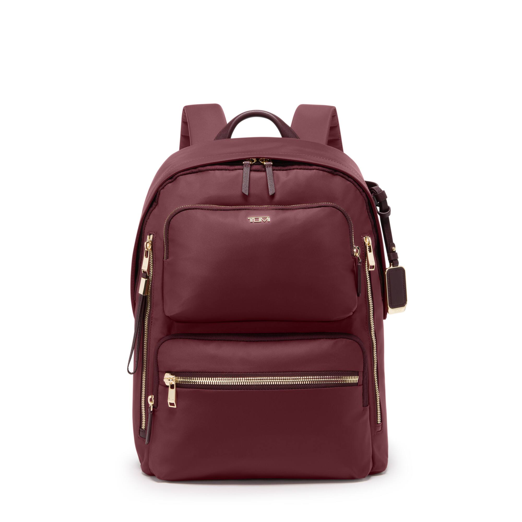 Front. TUMI - Voyageur Montana Backpack - Wine.