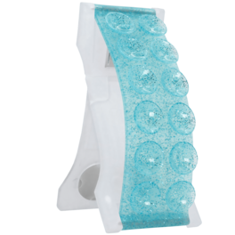 LoveHandle - PRO Adhesive Phone Grip & Kickstand with Swappable Strap for Cell Phones - Topaz Glitter Suction