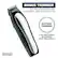 Bonus Trimmer to touch up necklines, Wahl sideburns, and around ears. Battery Trimmer 2 AA batteries required (not included). The brand used by professionals.