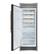 Alt View 1. Forno Appliances - Maderno 13.6 Cu. Ft. Built-In Convertible Refrigerator-Freezer with Left Swing Door and Vented Decorative Grill - Black/Silver.