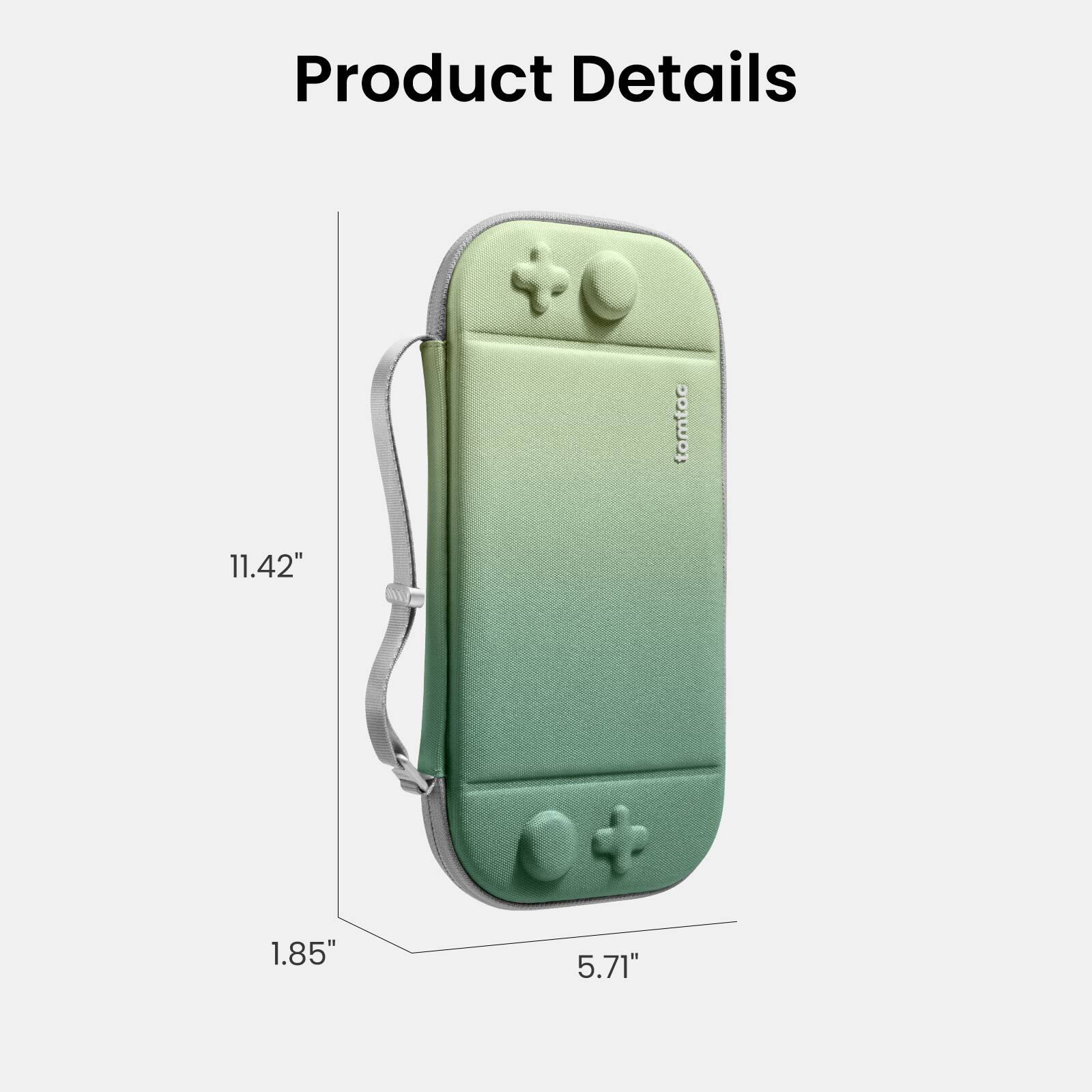 Product Details tomtoo 11.42" 5.71" 1.85"