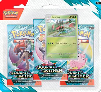 Pokmon Trading Card Game Scarlet & Violet Journey Together 3 Pk Booster Styles May Vary 10-10174-101 - Best Buy Pokmon Trading Card Game Scarlet & Violet Journey Together 3 Pk Booster Styles May Vary 10-10174-101 - Best Buy