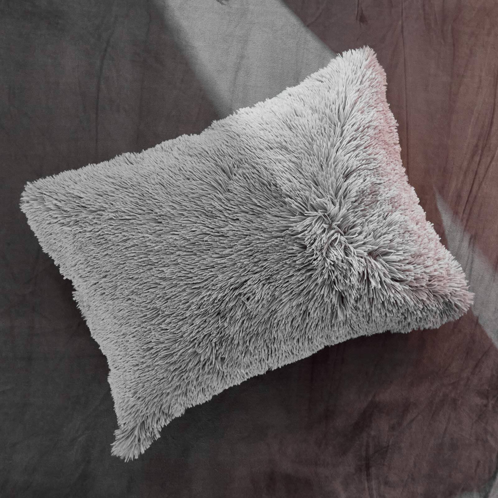 Alt View 4. Stylel Star - 3-piece Plush Shaggy Comforter Set Full/queen Size Luxury Faux Sherpa Reversible Bedding Ultra Cozy Warm Fluffy... - Pink-King (100"x88").