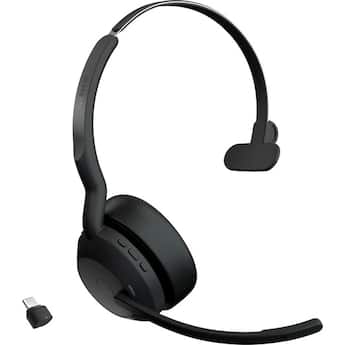 Jabra Evolve2 55 Headset Mono Wireless Bluetooth 98.4 ft 20 Hz to Jabra Evolve2 55 Headset Mono Wireless Bluetooth 98.4 ft 20 Hz to