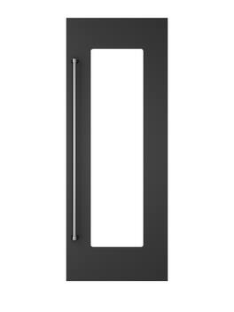 30"W. Door Panel for Viking Veil FDWCIC7300R Right Hinge Wine Models - Cast Black