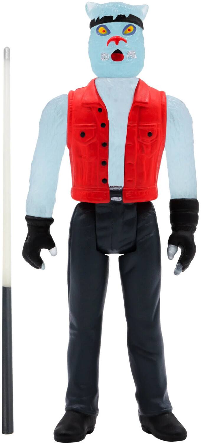 Alt View 2. Super7 - Super7 - The Worst - ReAction Figure - Werewolf Biker (Monster Glow)   - Collectibles - Multicolor.