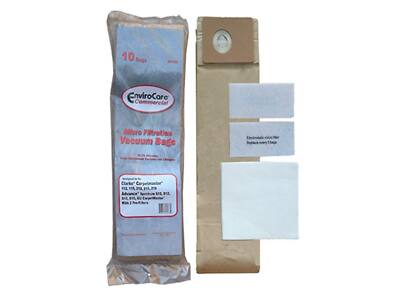 10 EnviroCare Commercial Micro Filtration Vacuum Bags