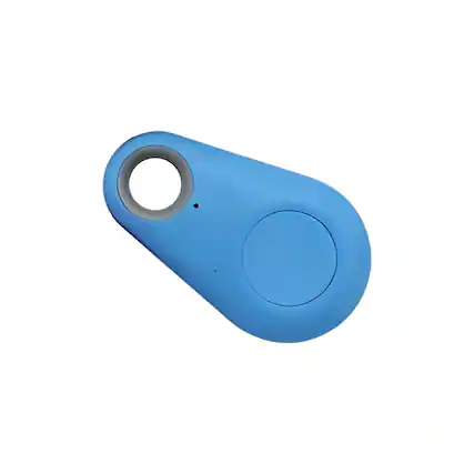 Front. Kitcheniva - Mini Bluetooth Anti-Lost Tracker GPS Locator Alarm Blue - Blue.