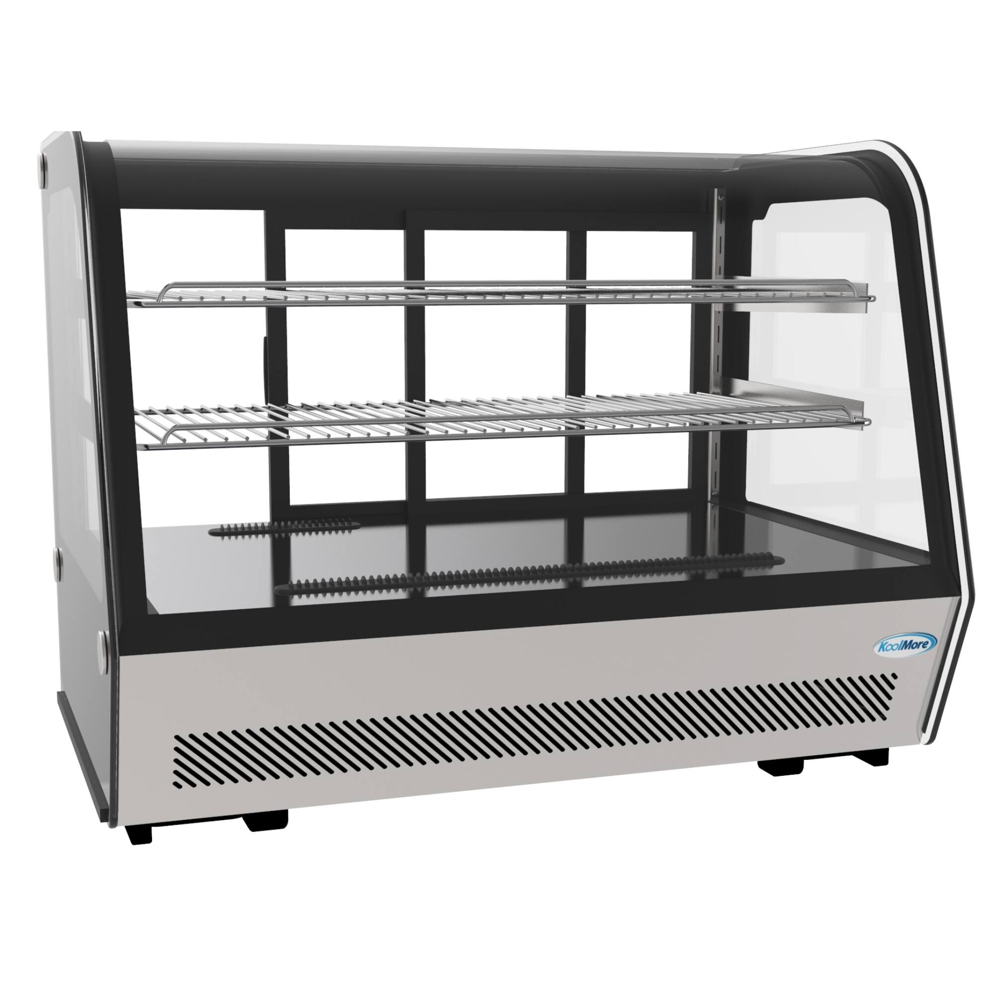Angle. Koolmore - 35 in. Countertop Display Refrigerator - 5.6 Cu Ft. CDC-5C-BK - Black.