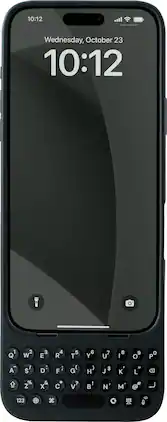 Clicks - Keyboard for Apple iPhone 16 - Onyx