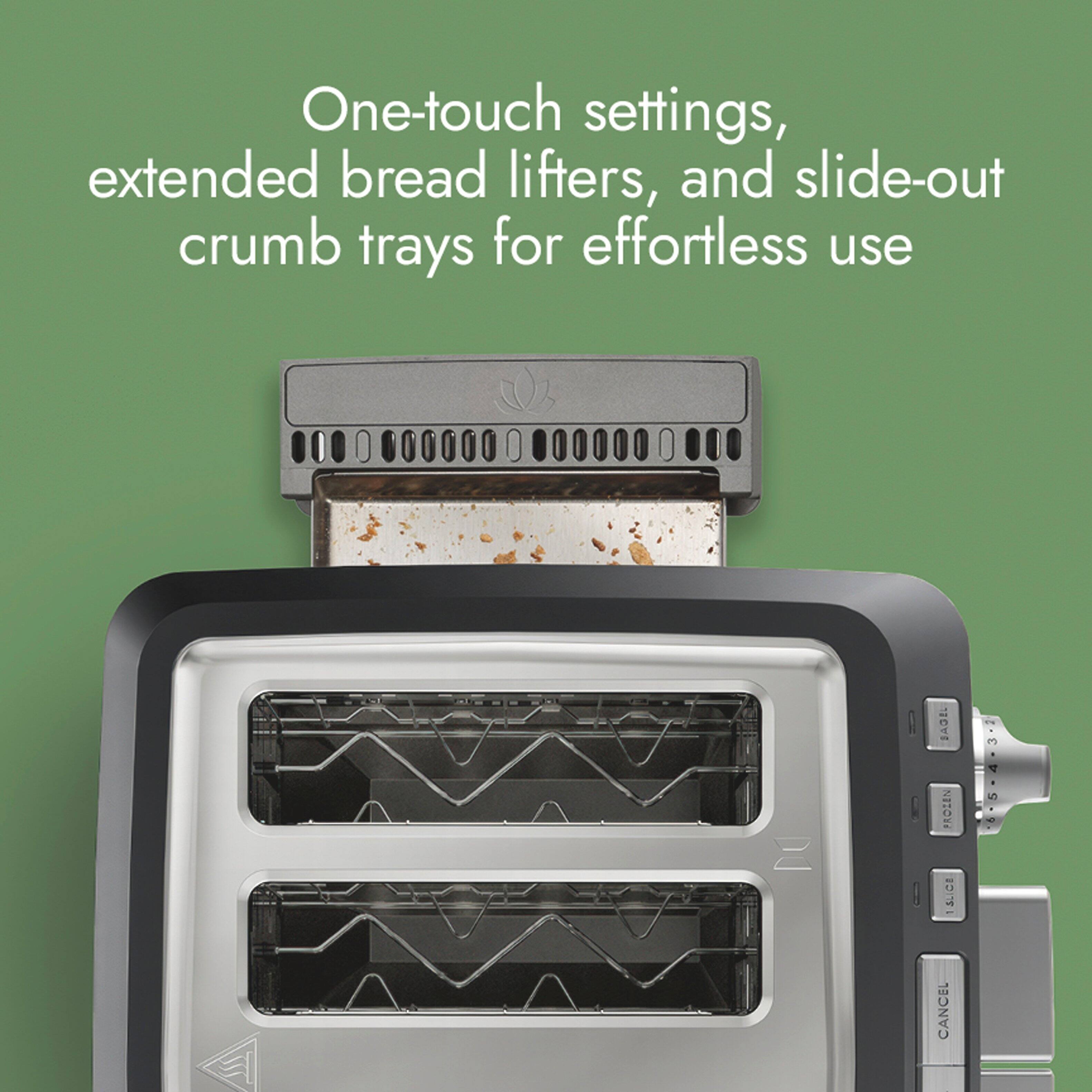 One-touch settings, extended bread lifters, and slide-out crumb trays for effortless use

SAGEL PROZEN ISLICE CANCEL

6.3.V.S.9 4 5