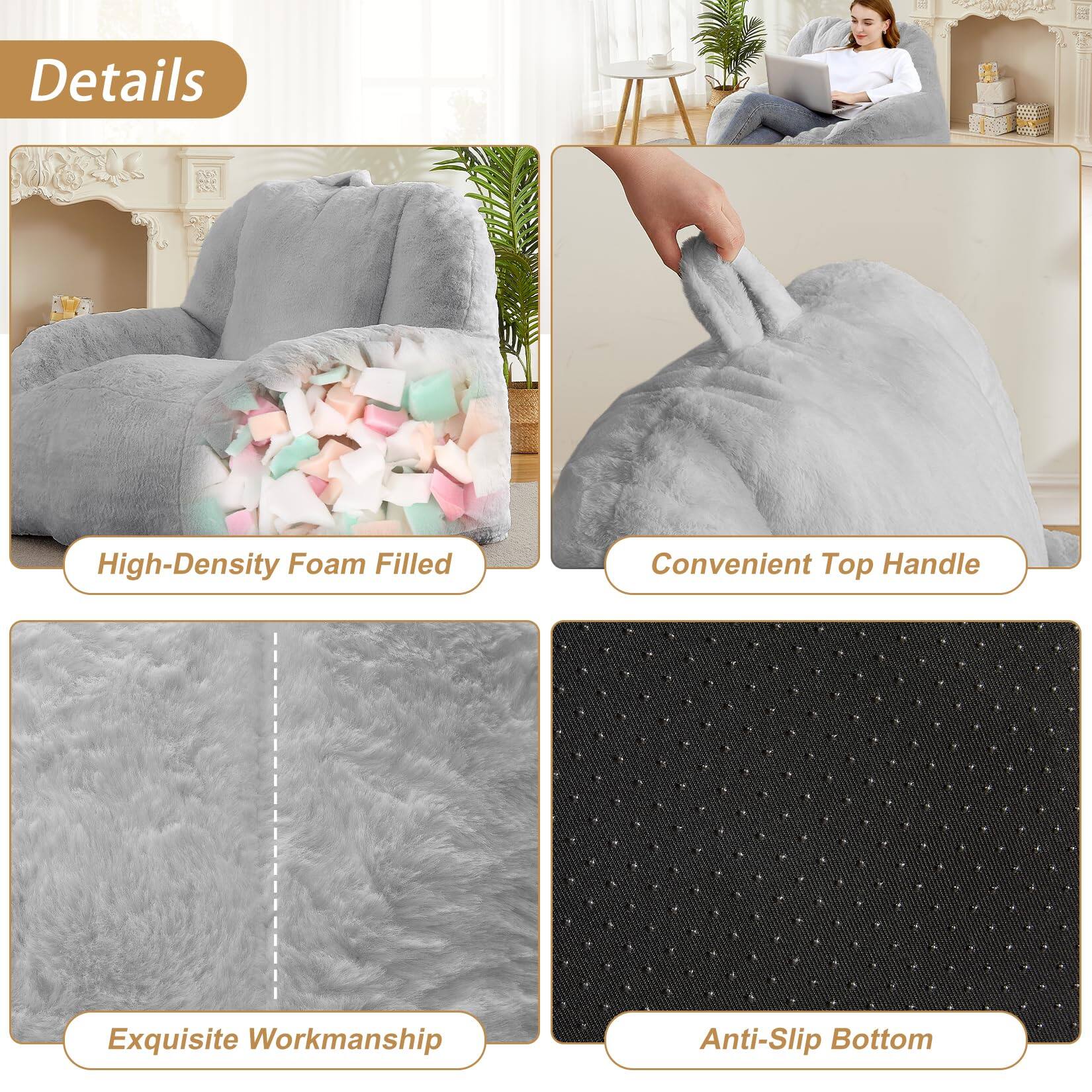 Details

- High-Density Foam Filled
- Convenient Top Handle
- Exquisite Workmanship
- Anti-Slip Bottom