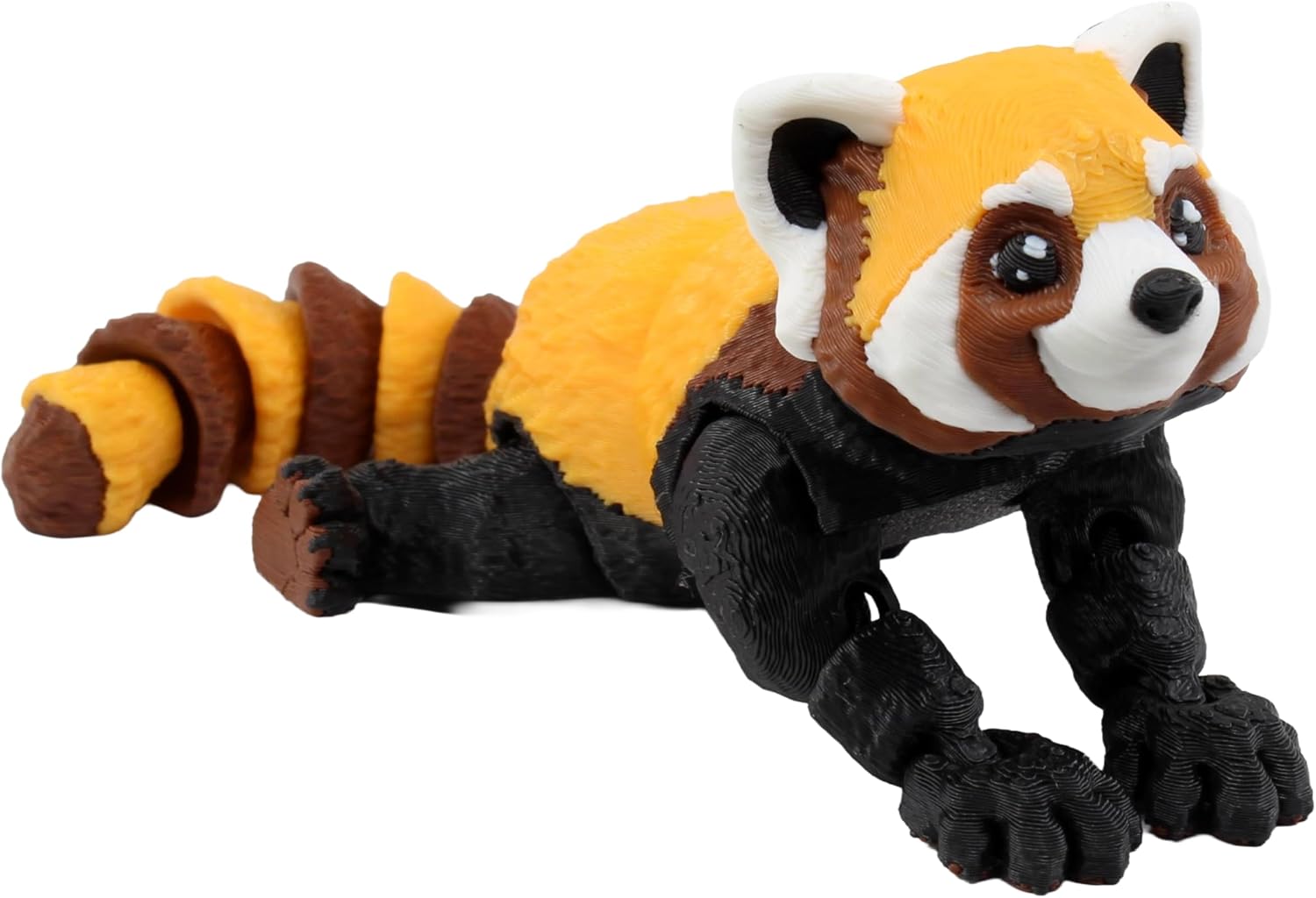 JuzToys 3D Printed Articulated Red Panda Figurine, Flexible Jointed ...